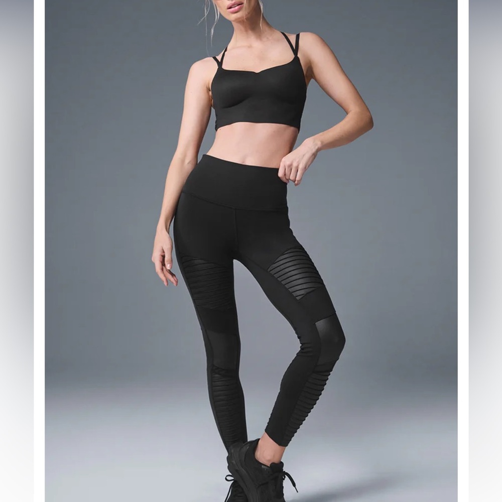 Alo-7/8 High-Waist Moto Legging